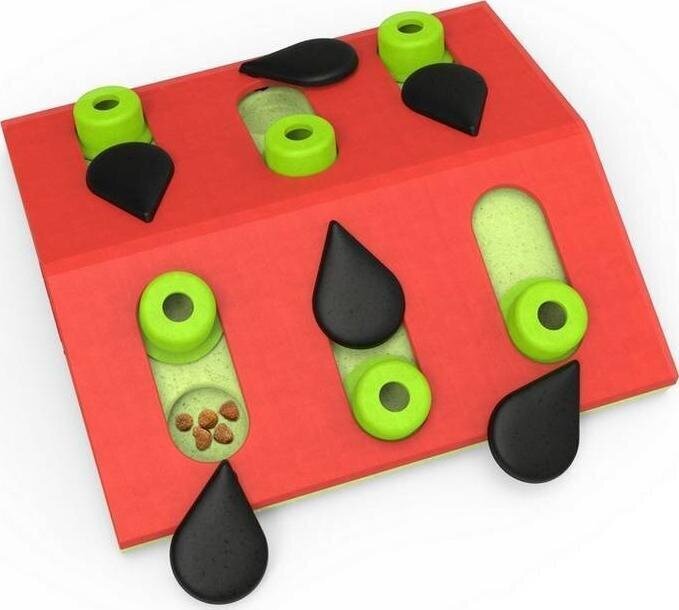 Interaktiivinen Kissan lelu Nina Ottosson Cat Melon Madness Puzzle & Play, 26,6x26,5x7 cm, eri värejä hinta ja tiedot | Kissan lelut | hobbyhall.fi