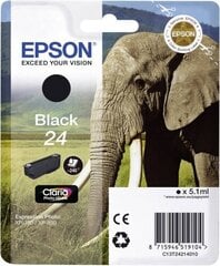 Mustepatruuna Epson T2421 (C13T24214012), musta hinta ja tiedot | Mustekasetit | hobbyhall.fi