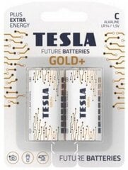 Akku C Gold+ LR14 2kpl, Tesla hinta ja tiedot | Paristot | hobbyhall.fi