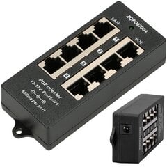 Extralink 4-porttinen PoE-injektori 4x 100Mb/s RJ45 hinta ja tiedot | Microsoft Office-ohjelmistot | hobbyhall.fi