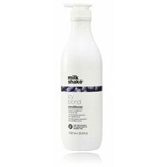 Hiustenhoitoaine Milk Shake Icy Blond Milk Proteins Hiushoitoaine vaaleille hiuksille, 1000 ml hinta ja tiedot | Hoitoaineet | hobbyhall.fi