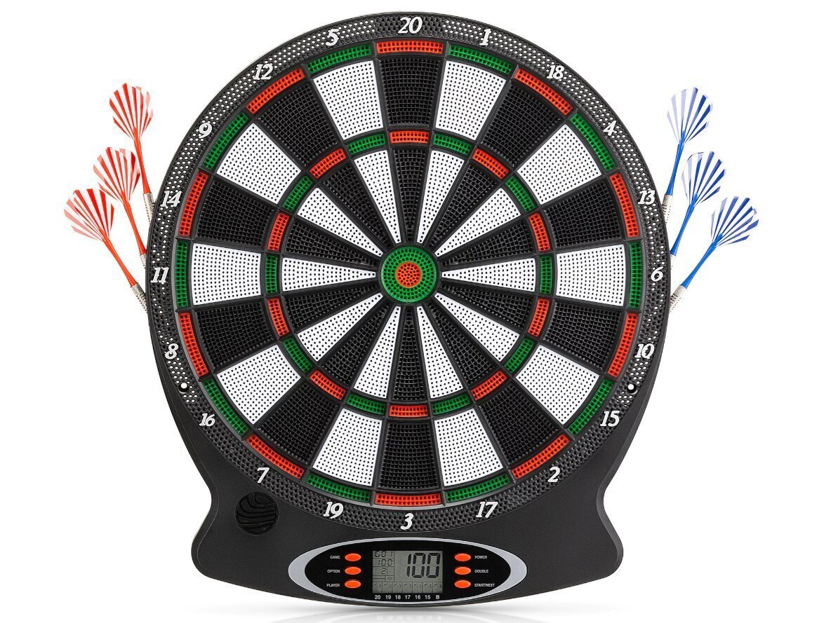 Elektroninen tikkataulu Outtec DB1000, musta hinta ja tiedot | Darts | hobbyhall.fi