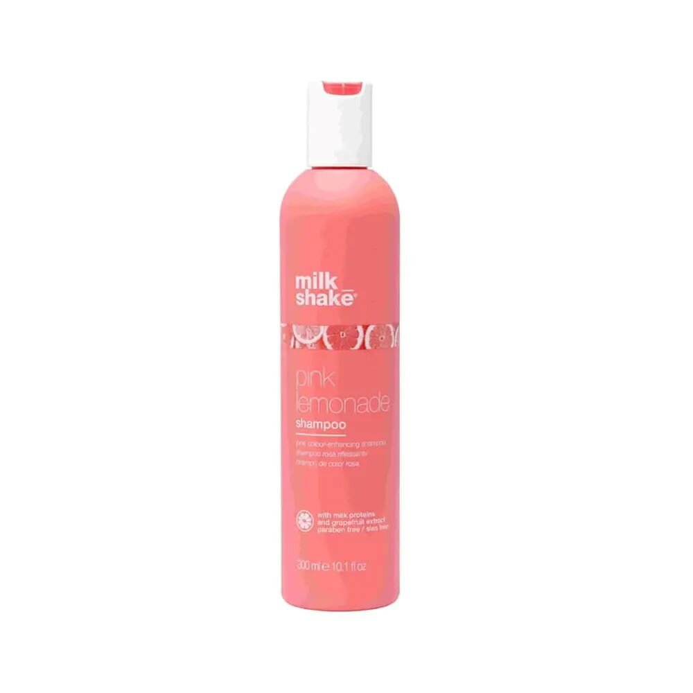 Värittävä hiusshampoo Milk Shake Pink Lemonade Shampoo 300ml hinta ja tiedot | Hiusnaamiot, öljyt ja seerumit | hobbyhall.fi