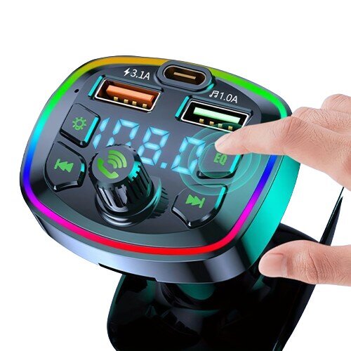 Deal Pro 1.0 Langaton Auton MP3 FM-Lähetin hinta ja tiedot | FM-lähettimet ja -sovittimet | hobbyhall.fi