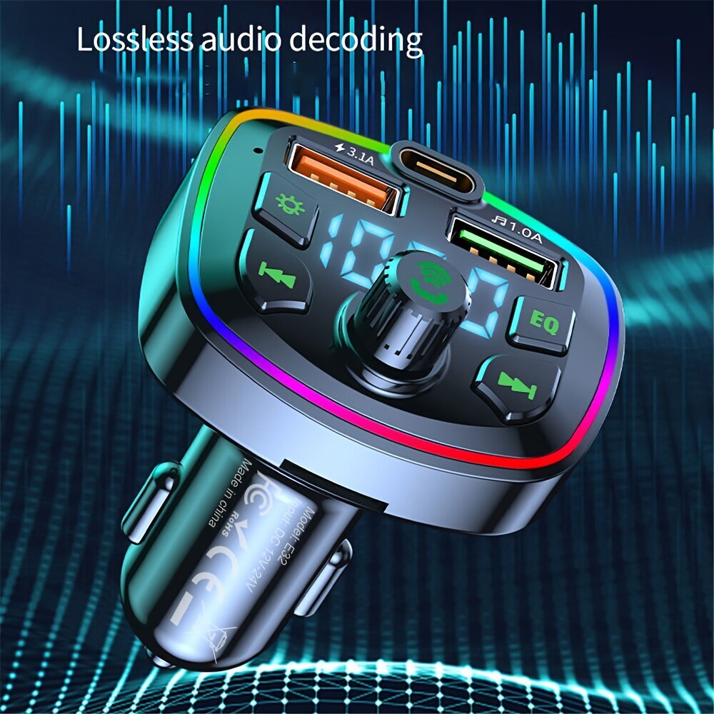 Deal Pro 1.0 Langaton Auton MP3 FM-Lähetin hinta ja tiedot | FM-lähettimet ja -sovittimet | hobbyhall.fi