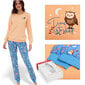 Naisten pyjama CORNETTE OWLS 467/373 Puuvilla beige pöllö hinta ja tiedot | Yöasut ja pyjamat | hobbyhall.fi