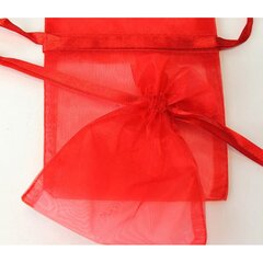 Lahjapussit - organza, 5 x 7 cm - koruille, jalokivikoruille, karamelleille, hääjuhliin, lahjapaketointiin. 100 kpl. hinta ja tiedot | Lahjapaketointi | hobbyhall.fi