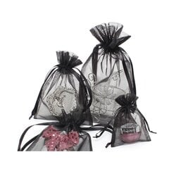 Lahjapussit - organza, 7 x 9 cm - koruille, jalokivikoruille, karamelleille, hääjuhliin, lahjapaketointiin. 100 kpl. hinta ja tiedot | Lahjapaketointi | hobbyhall.fi