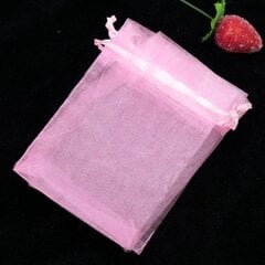 Lahjapussit - organza, 7 x 9 cm - koruille, jalokivikoruille, karamelleille, hääjuhliin, lahjapaketointiin. 100 kpl. hinta ja tiedot | Lahjapaketointi | hobbyhall.fi