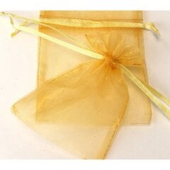 Lahjapussit - organza, 9 x 12 cm - koruille, jalokivikoruille, karamelleille, hääjuhlille, lahjapaketointiin. 100 kpl. hinta ja tiedot | Lahjapaketointi | hobbyhall.fi