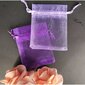 Lahjapussit - organza, 9 x 12 cm - koruille, jalokivikoruille, karamelleille, hääjuhlille, lahjapaketointiin. 100 kpl. hinta ja tiedot | Lahjapaketointi | hobbyhall.fi