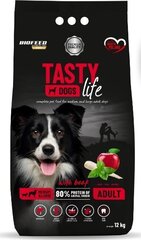 Biofeed Tasty Dogs Life -kuivaruoka keskikokoisille ja suurille koirille naudanlihalla, 12 kg hinta ja tiedot | Koiran kuivaruoka | hobbyhall.fi