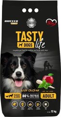 Biofeed Tasty Dogs Life kuivaruoka keskikokoisille ja suurille koirille kanoilla, 12 kg hinta ja tiedot | Koiran kuivaruoka | hobbyhall.fi