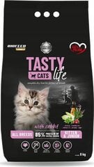 Biofeed Tasty Cats Life Kitten Junior kissanpentujen kuivaruoka kanin kanssa, 8 kg hinta ja tiedot | Kissan kuivaruoka | hobbyhall.fi