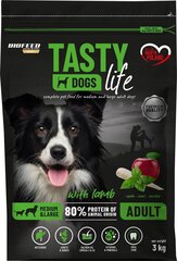 Biofeed Tasty Dogs Life -kuivaruoka keskikokoisille ja suurille koirille lammasta, 3 kg hinta ja tiedot | Koiran kuivaruoka | hobbyhall.fi