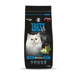 Biofeed Tasty Cats Life Hairball kissan kuivaruoka lohella, 1,5 kg hinta ja tiedot | Kissan kuivaruoka | hobbyhall.fi