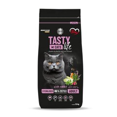 Biofeed Tasty Cats Life Steriloitu kuivaruoka steriloiduille kissoille kanin kanssa, 1,5 kg hinta ja tiedot | Kissan kuivaruoka | hobbyhall.fi