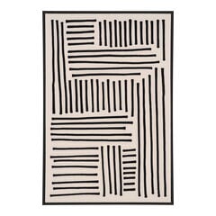 Kanvasprintti Lipari - 60x90 cm - Musta beige hinta ja tiedot | Sisustustuotteet | hobbyhall.fi