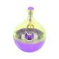 Hauska Pet Bowl Feeder Roly Poly Food Leakage Ball Interaktiivinen lelu kissan koiralle Purppura ABS hinta ja tiedot | Kissan lelut | hobbyhall.fi