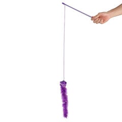 Cat Funny Toy Teaser Kitten Chaser Toy Stick sauva Feather Crackle Design hinta ja tiedot | Kissan lelut | hobbyhall.fi