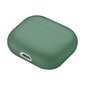 Silikonikuori Apple AirPods 3 Green hinta ja tiedot | Kuulokkeiden tarvikkeet | hobbyhall.fi