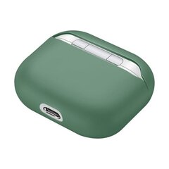 Silikonikuori Apple AirPods 3 Green hinta ja tiedot | Kuulokkeiden tarvikkeet | hobbyhall.fi