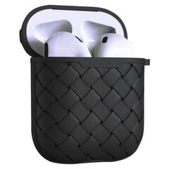 AirPods-suojakotelo kuviolla - NXE-kangaskuori - musta musta musta hinta ja tiedot | Kuulokkeiden tarvikkeet | hobbyhall.fi