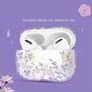 AirPods Pro - KINGXBAR Swarovskin koristekuori - Purppura kasvi Purppura kasvi Purppura kasvi hinta ja tiedot | Kuulokkeiden tarvikkeet | hobbyhall.fi