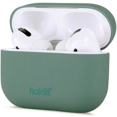 pidetty silikonikotelo AirPods Pro Nygård - Moss Green Moss Green hinta ja tiedot | Kuulokkeiden tarvikkeet | hobbyhall.fi