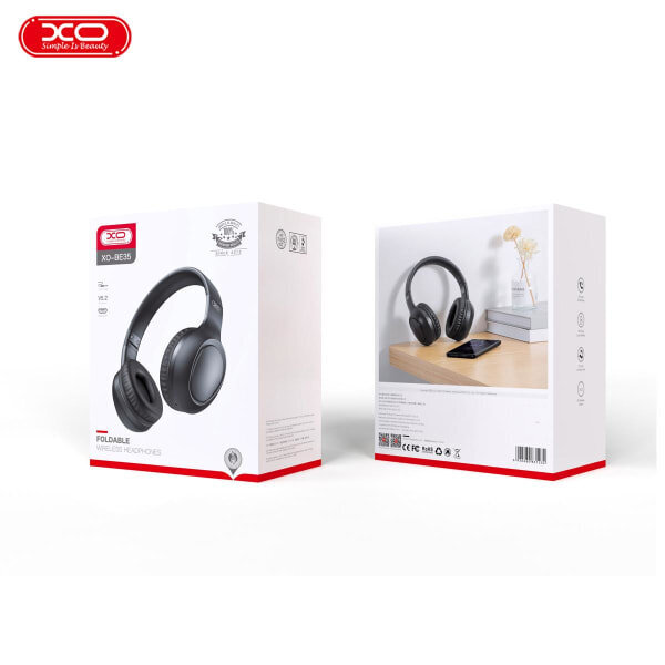 Langattomat kuulokkeet Bluetooth V5.2 Stereo 15 tunnin musiikkiaika - XO musta hinta ja tiedot | Kuulokkeet | hobbyhall.fi