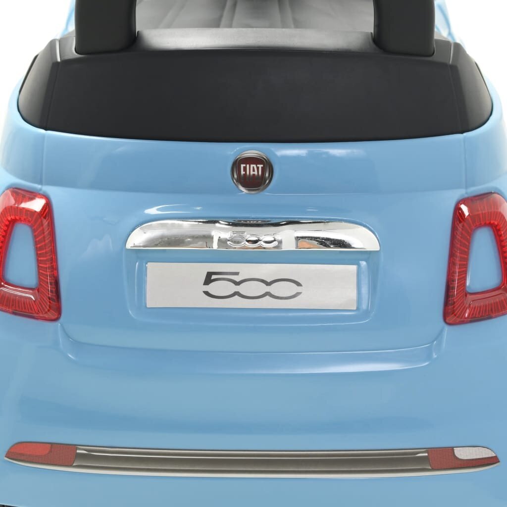 vidaXL Potkuauto Fiat 500 sininen hinta ja tiedot | Vauvan lelut | hobbyhall.fi