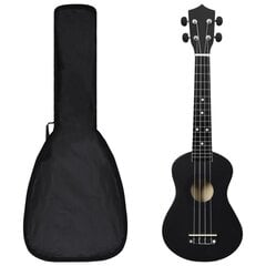 Sopraano Ukulelesetti kotelolla lapsille, 23" hinta ja tiedot | Kitarat | hobbyhall.fi