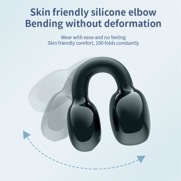 Clip-On One Ear Bluetooth-kuulokkeet langattomat stereokuulokkeet, musta hinta ja tiedot | Kuulokkeet | hobbyhall.fi