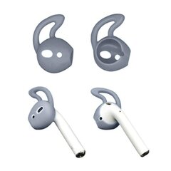 Apple Airpods -suojakotelo silikonikoukun muotoilu - Läpinäkyvä läpinäkyvä hinta ja tiedot | Kuulokkeiden tarvikkeet | hobbyhall.fi