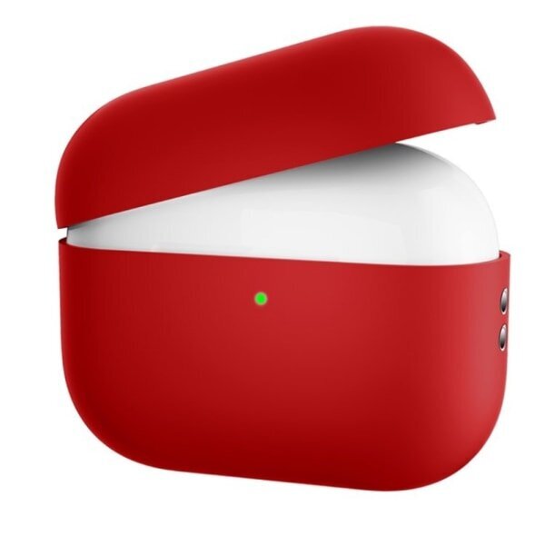 Silikonikuori Apple AirPods Pro 2 Red hinta ja tiedot | Kuulokkeiden tarvikkeet | hobbyhall.fi