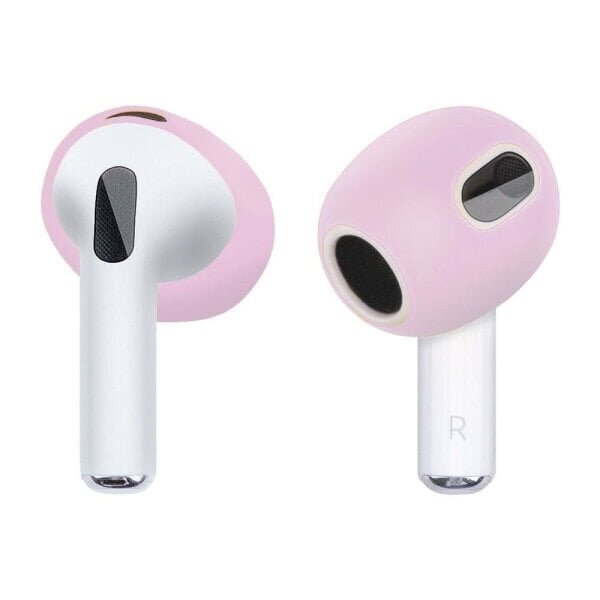 pari AirPods 3 -silikonisuojaa - Pink Pink hinta ja tiedot | Kuulokkeiden tarvikkeet | hobbyhall.fi