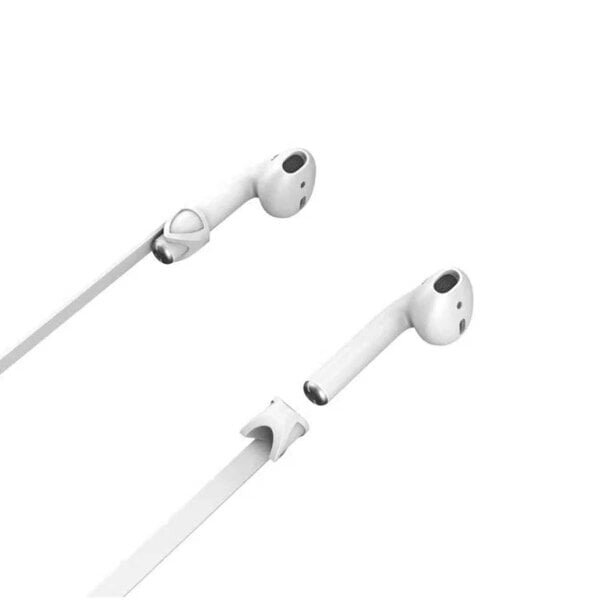 Apple AirPods -kaulahihnan hihna kaulan ympärillä - valkoinen valkoinen hinta ja tiedot | Kuulokkeiden tarvikkeet | hobbyhall.fi