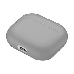 Silikonikuori Apple AirPods 3 harmaa hinta ja tiedot | Kuulokkeiden tarvikkeet | hobbyhall.fi