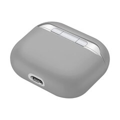 Silikonikuori Apple AirPods 3 harmaa hinta ja tiedot | Kuulokkeiden tarvikkeet | hobbyhall.fi