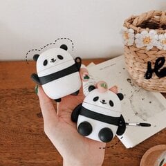 Suloinen pari Panda AirPods -kotelo Apple 1/2 Generation Bluetooth w hinta ja tiedot | Kuulokkeiden tarvikkeet | hobbyhall.fi