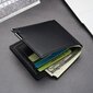 Betterlifefg-Men Card Wallet Iron Edge Youth Horisontaalinen lompakko Miesten trendikorttikotelo, ruskea Sunmostar hinta ja tiedot | Miesten lompakot | hobbyhall.fi