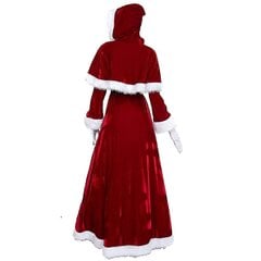 Cuteshower Naisten Deluxe-asu Mrs. Claus Vaatteet Cosplay-puku jouluksi hinta ja tiedot | Naamiaisasut | hobbyhall.fi