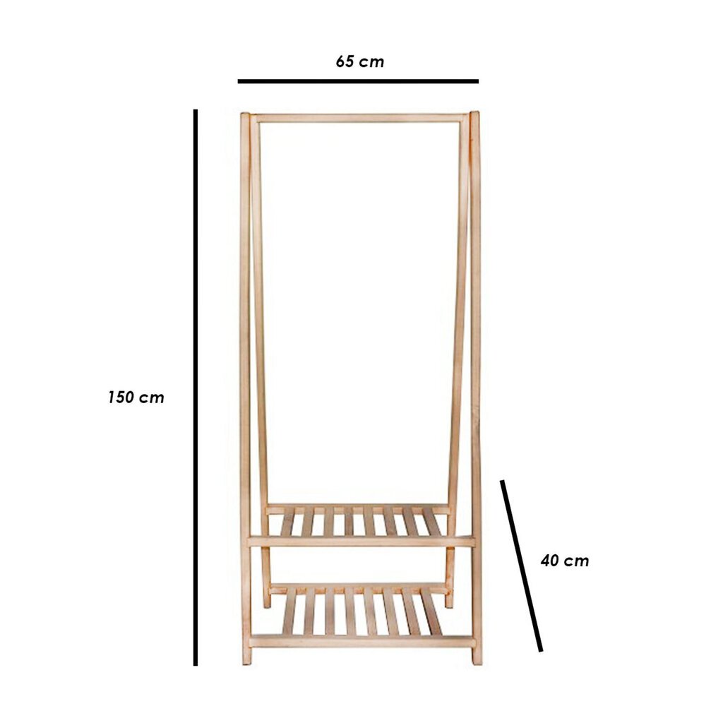 Käytäväteline Manto Pine hinta ja tiedot | Naulakot | hobbyhall.fi