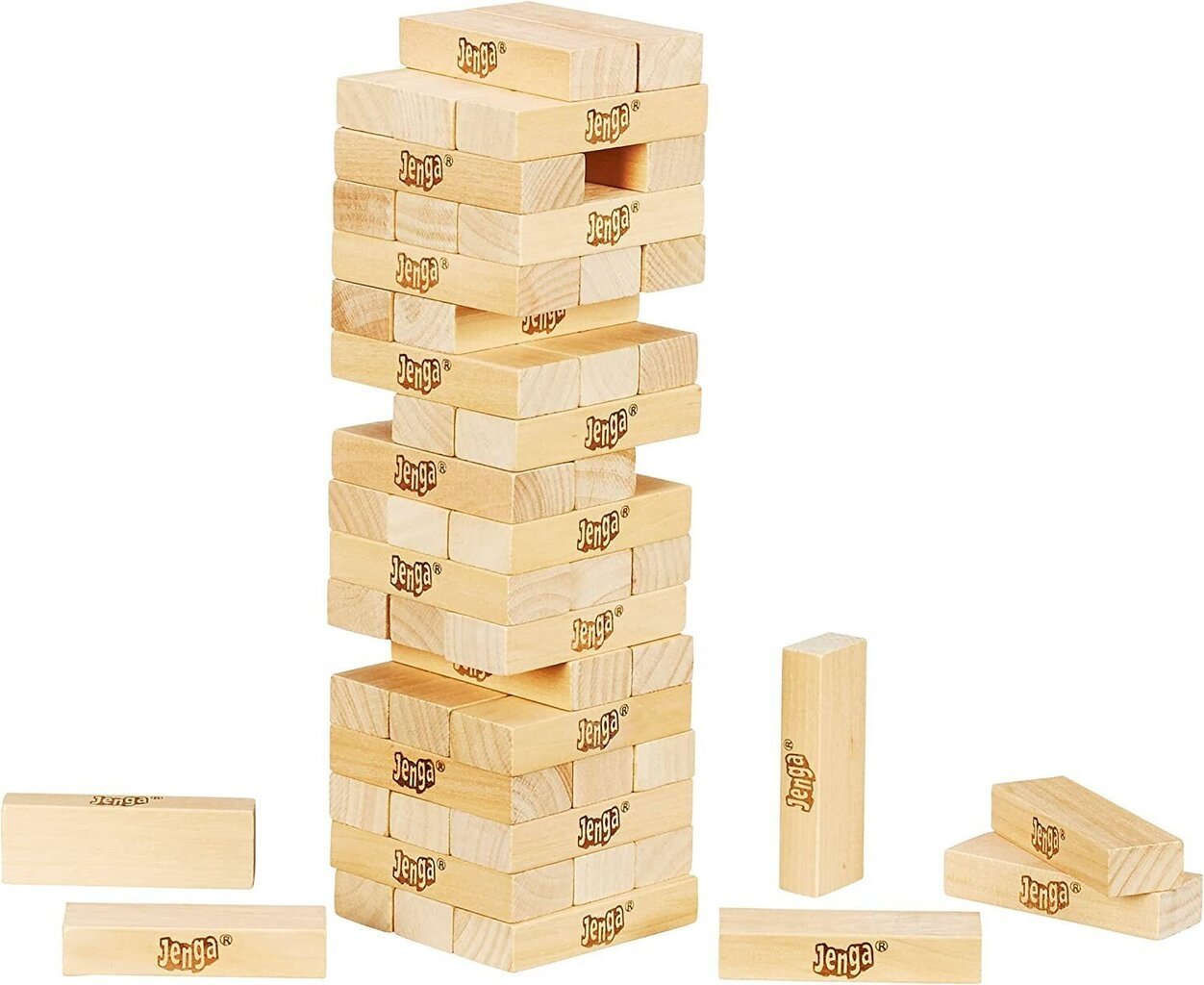 Tornipeli Jenga, LT, LV, EE, RU, EN hinta ja tiedot | Lautapelit ja älypelit | hobbyhall.fi