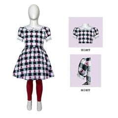 Grinch Cosplay Grinch Cindy Cosplay Lapset Aikuiset Jouluasut Halloween Juhlapuku Viitta + Mekko + Housut + Käsineet tytöille hinta ja tiedot | Naamiaisasut | hobbyhall.fi