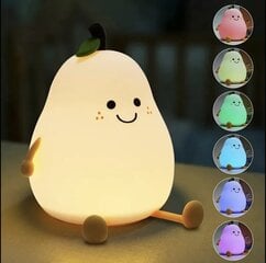 LED Pear yövalo, 7 väriä hinta ja tiedot | Lastenhuoneen valaisimet | hobbyhall.fi