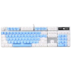 Magegee MK-STORM White-Blue, White Lighting, Red Switch, US hinta ja tiedot | Näppäimistöt | hobbyhall.fi