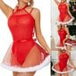 Naisten joulualusvaatteet Santa Teddies Bodysuit Sexy Santa Costume Sleepwear hinta ja tiedot | Naamiaisasut | hobbyhall.fi