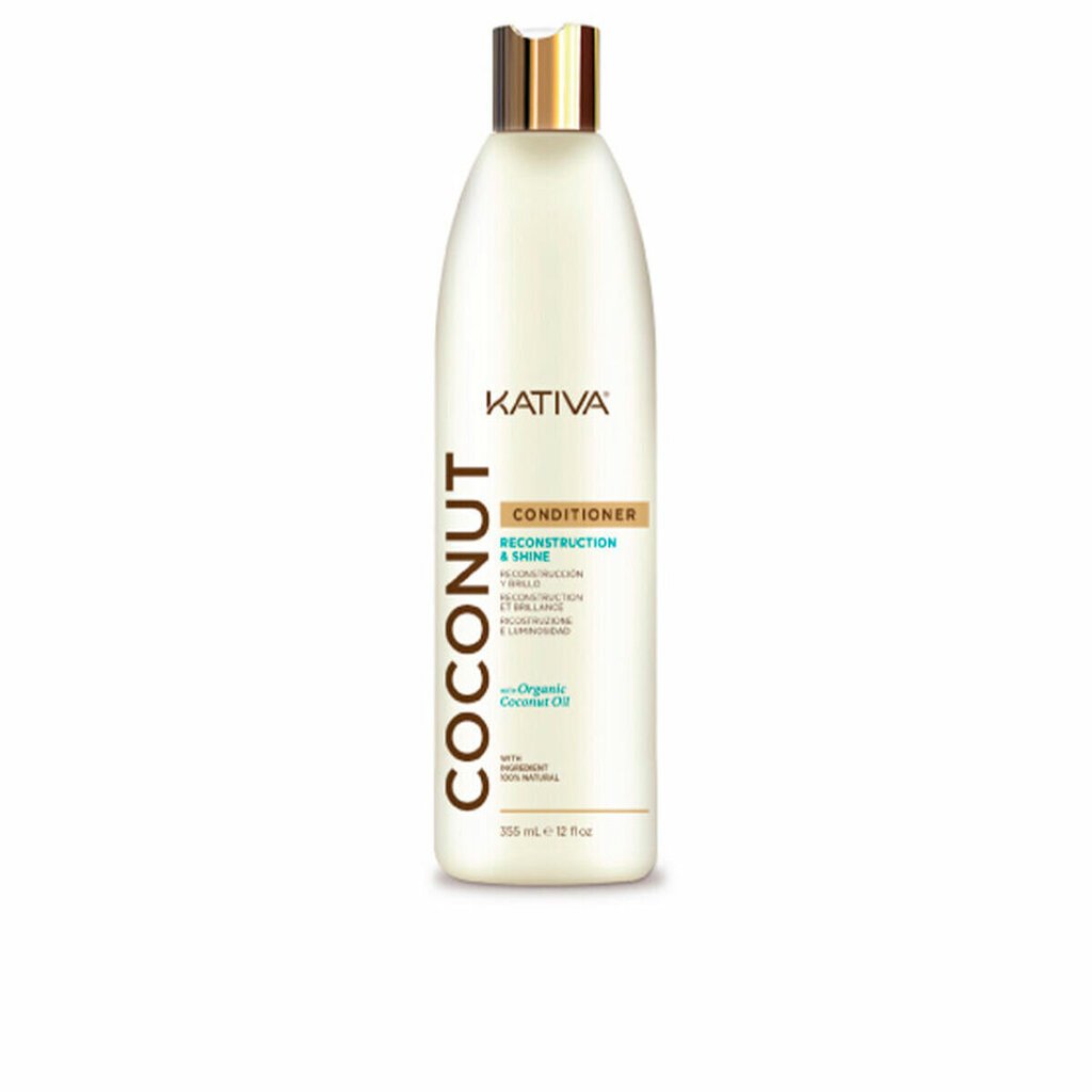 Hoitoaine Kativa Coconut, 355ml hinta ja tiedot | Hoitoaineet | hobbyhall.fi