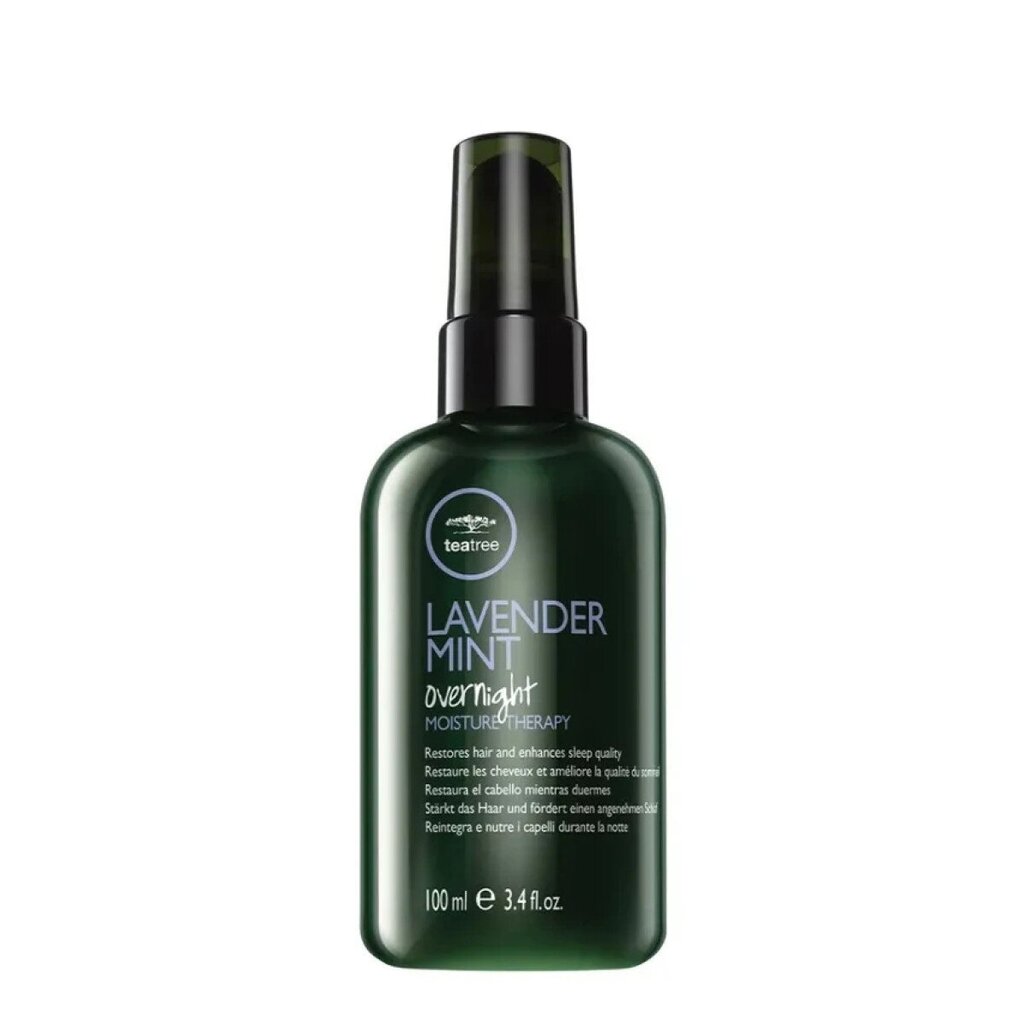 Yön kosteuttava hiusnaamio Tea Tree Lavender Mint Overnight (Moisture Therapy) 100 ml hinta ja tiedot | Hiusnaamiot, öljyt ja seerumit | hobbyhall.fi